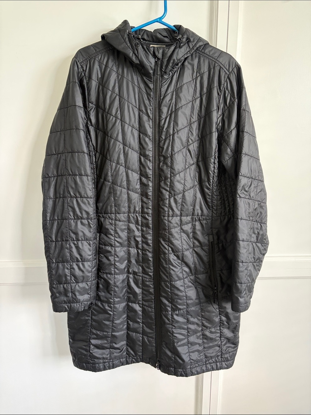 L.L. Bean Women’s Quilted Hooded Coat - Black